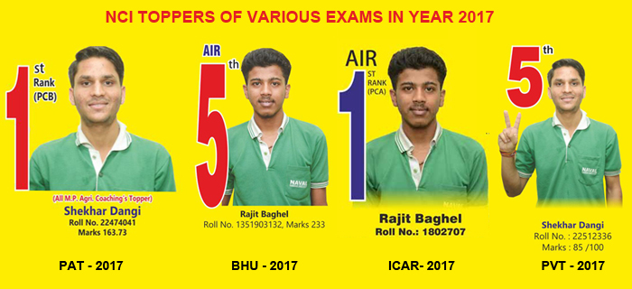 NCI - Naval Career Institute The First Agriculture Institute in Indore which Started Giving Education of Agriculture (Pat, Cpat, Shu-pat, Bhu-pat, Bsc Ag.) Since 20 Dec 1993, Naval Career Institute Founded By N.S. Raghuvanshi | pat indore, cpat indore, pat in indore, cpat in indore, Agriculture in indore, Agriculture classes in indore. NCI - Naval Career Institute is No. 1 Coaching institute for pat, cpat, icar, bhu, shiats, cgpat, bupat in indore, MP, India